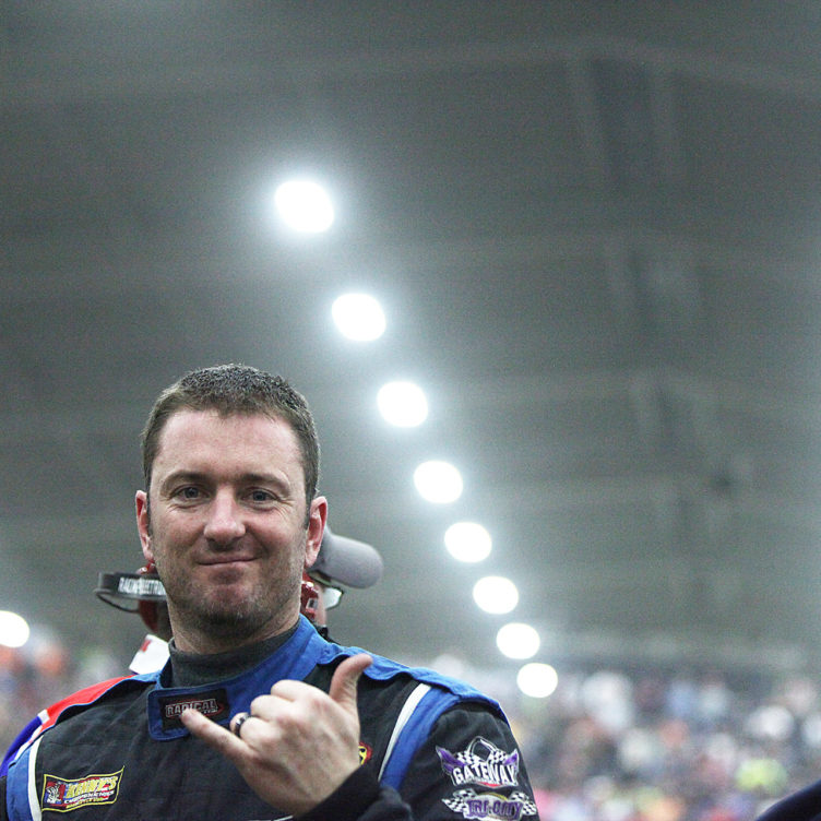 Tim McCreadie at The 2016 Chili Bowl. ( Jeffrey Turford / TDP )