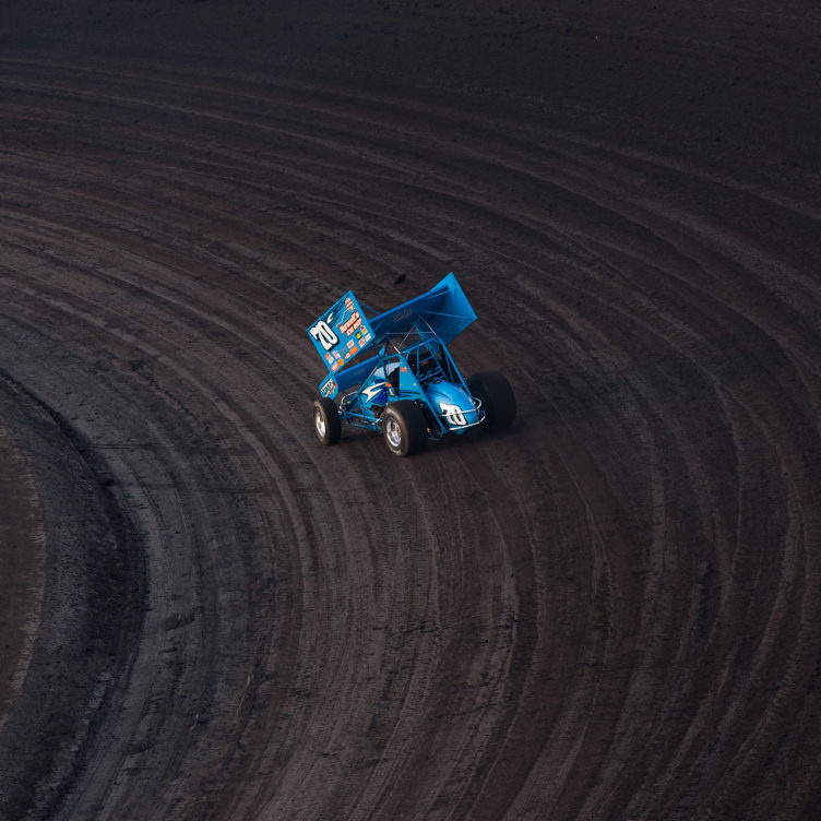 Danny Holtgraver time trialed 5th fastest on day 2 of The 2016 Knoxville Nationals. ( Jeffrey Turford / TDP )